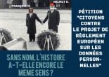 Limonade & Co, l'Association des archivistes français et GeneaNet s'engagent contre le projet de réglement européen sur les données personnelles (#EUdataP).