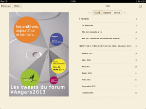 livre angers forum archivistes